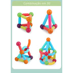 Brinquedo Magnético Criativo - Magnetic Kids