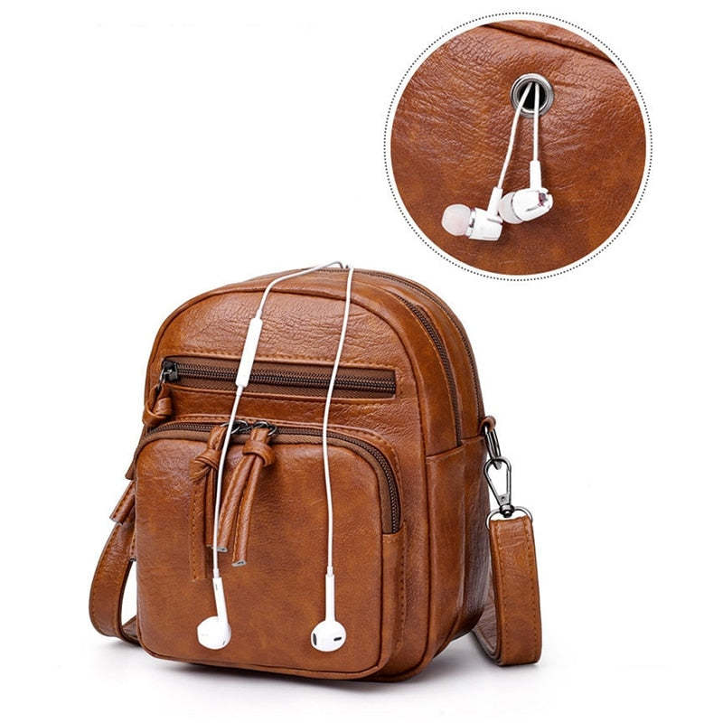 Bolsa de Luxo em Couro Vintage