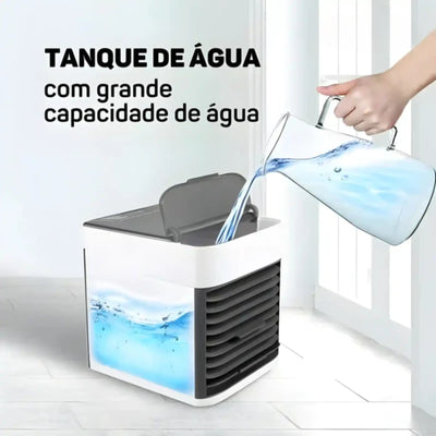 Mini Ar Condicionado Portátil USB