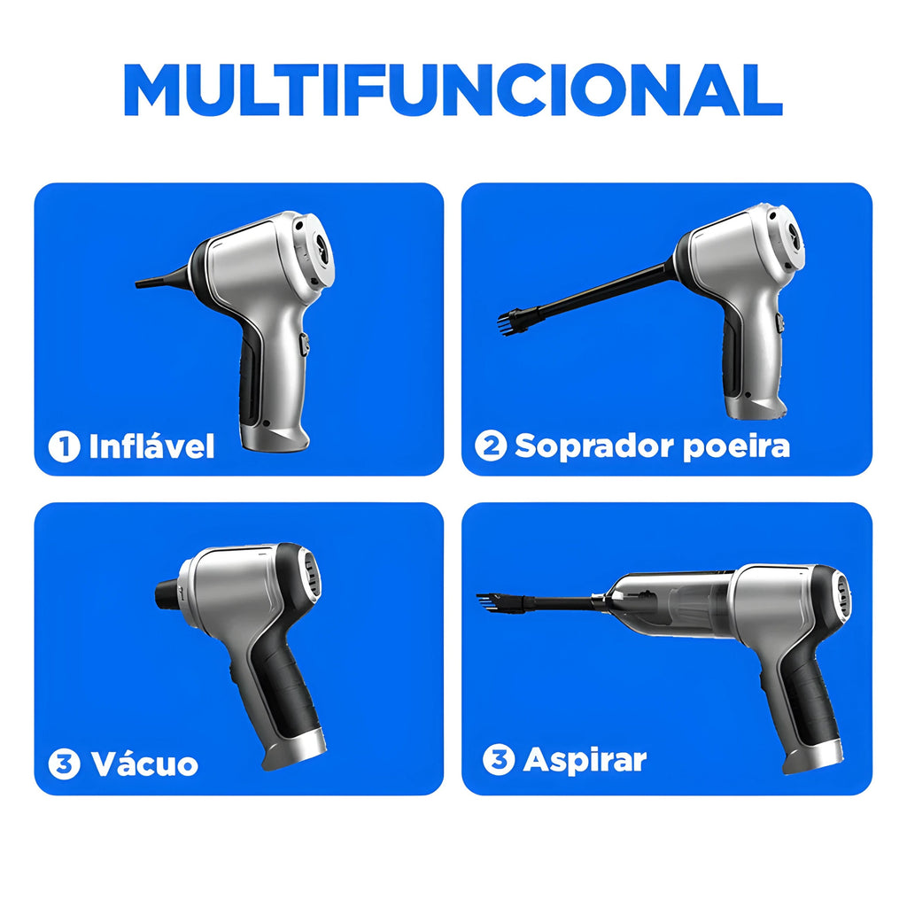 Aspirador Portátil CleanMax