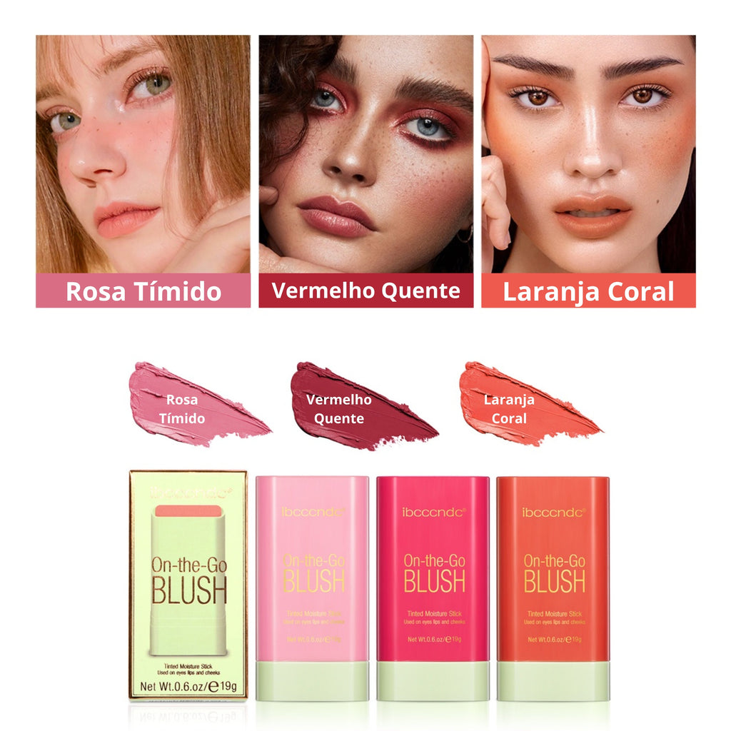 [PAGUE 2 LEVE 3] Blush On The Go® - 3 em 1