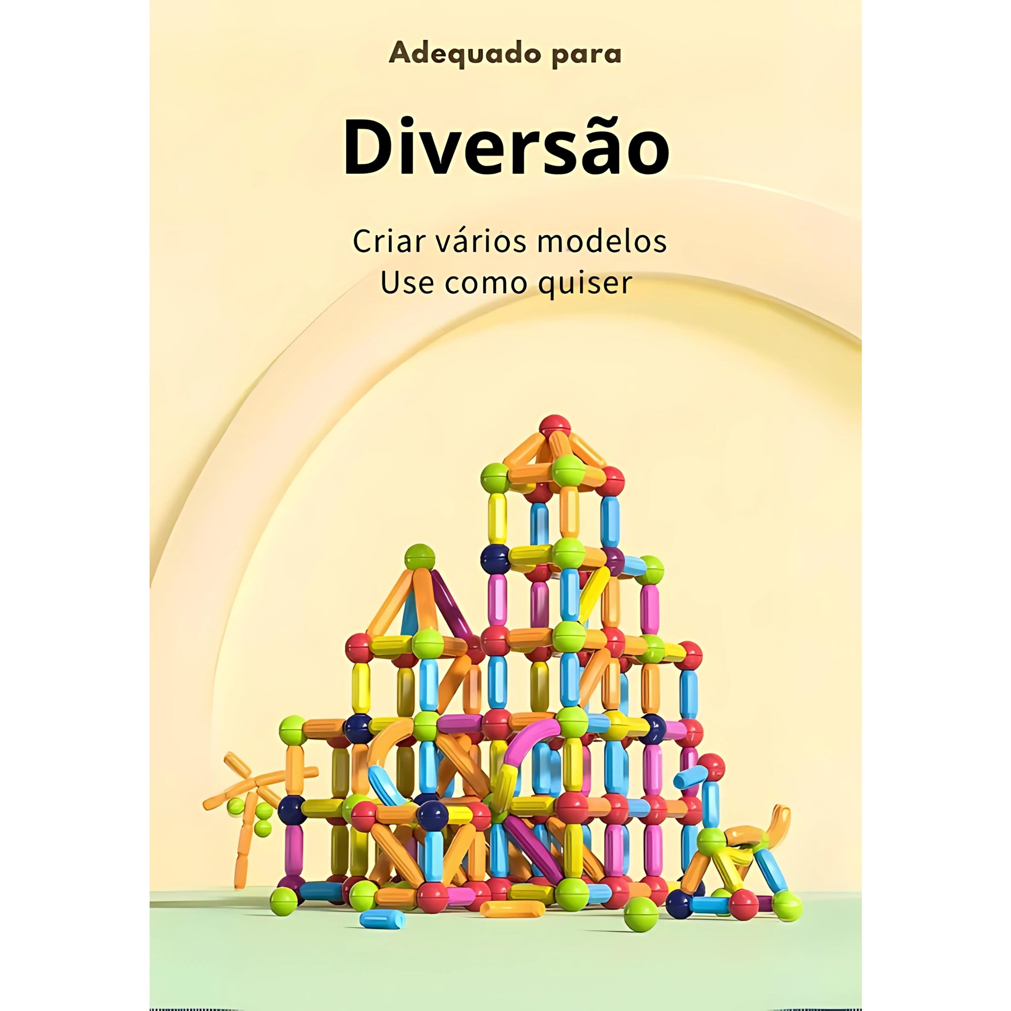 Brinquedo Magnético Criativo - Magnetic Kids