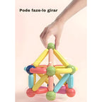 Brinquedo Magnético Criativo - Magnetic Kids