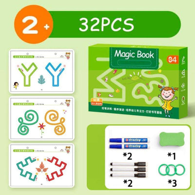 Caderno de Traço e Desenho Infantil Magic