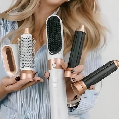 Escova Alisadora 5 em 1 - AirStyler