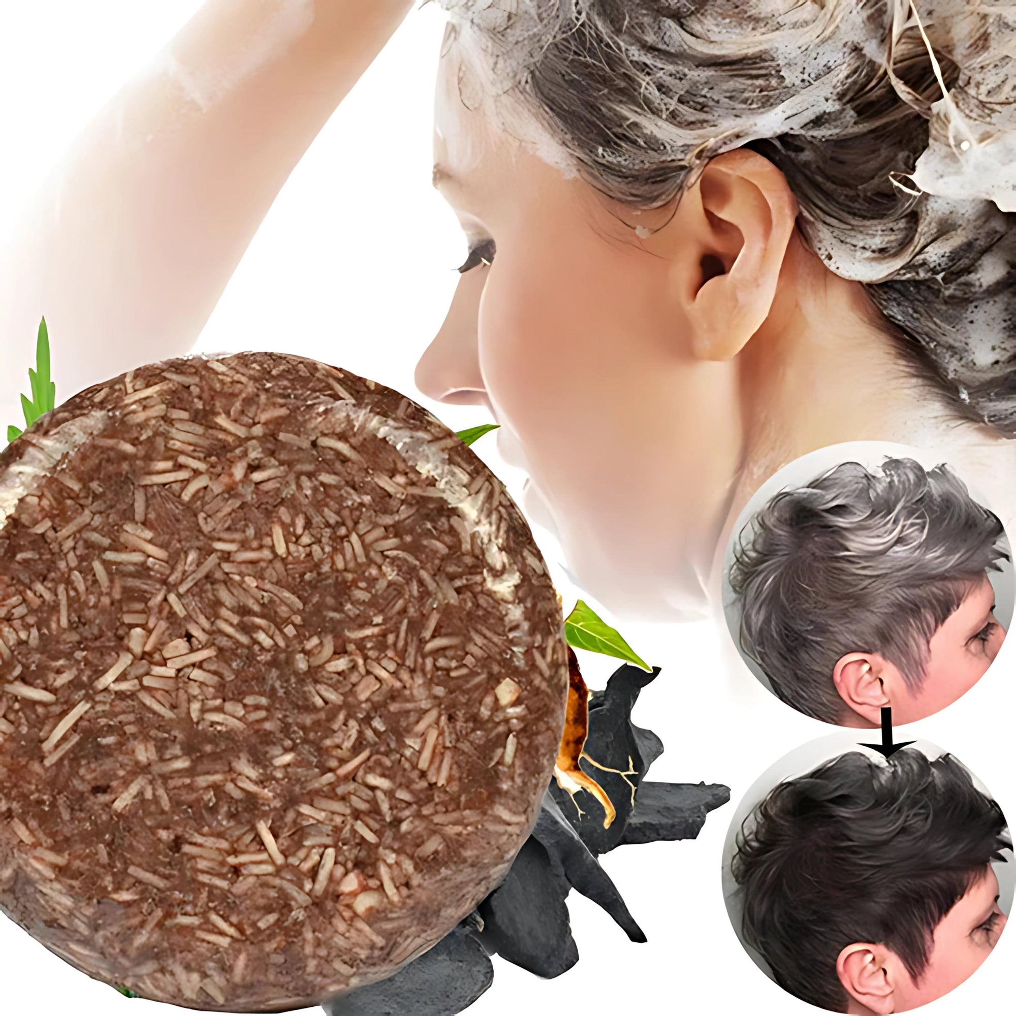 Shampoo Orgânico Escurecedor de Cabelo - BlackBar