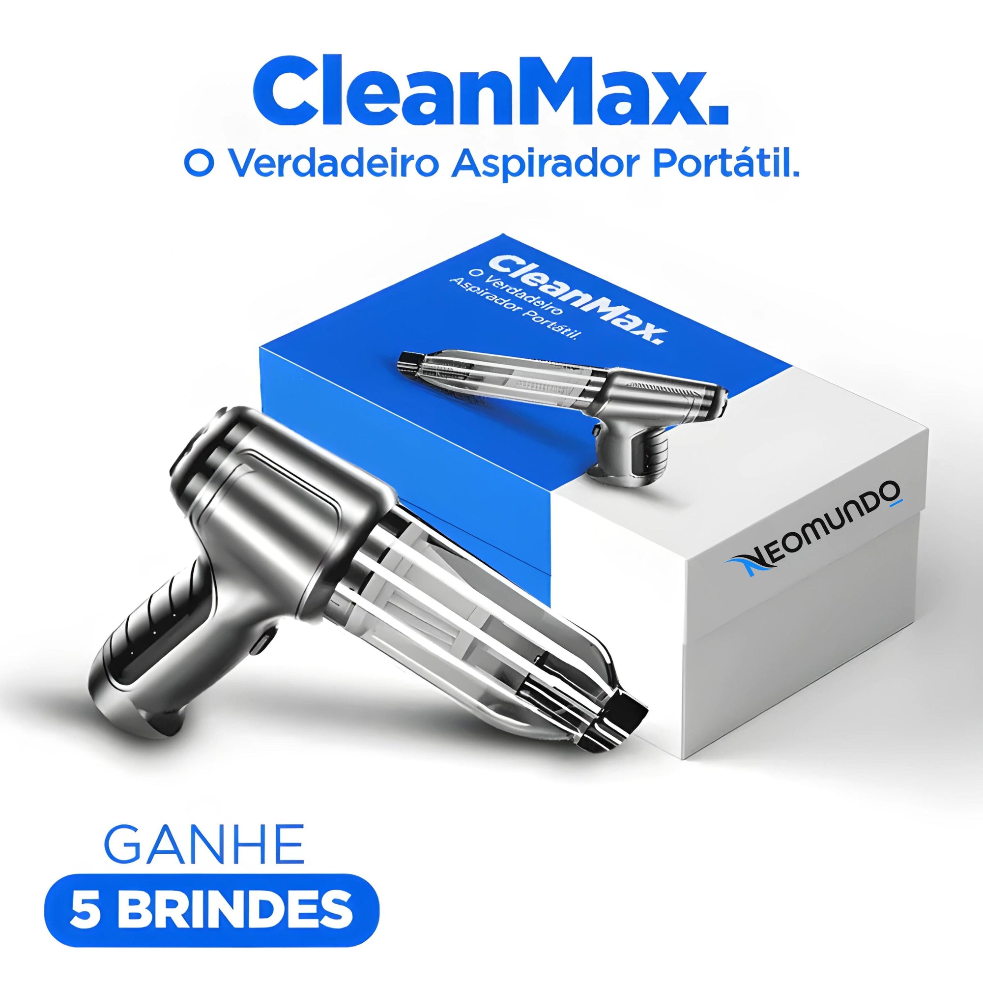 Aspirador Portátil CleanMax