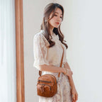 Bolsa de Luxo em Couro Vintage