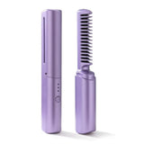 Escova Elétrica para Cabelos 2 em 1 Sem Fio