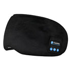 Máscara para Dormir | EyeSound - Tapa-olhos Bluetooth Neomundo Preto 