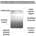Tábua Titânio - Antibacteriana e Anti Sujeira