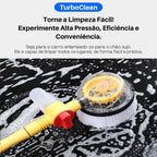 TurboClean© Escova Giratória para Lavagem de Veículos (+Brinde Grátis)